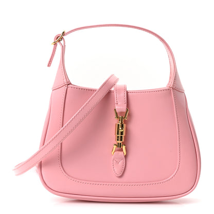 Gucci Boarded Dyana Lux Calfskin Mini Jackie 1961 Hobo Wild Rose 1 of 10
