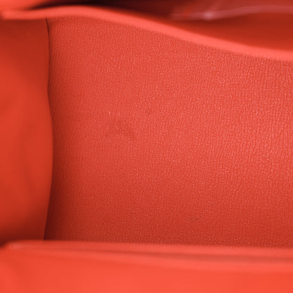 Hermes Epsom Horseshoe Birkin Sellier 35 Rose Texas 13 of 15