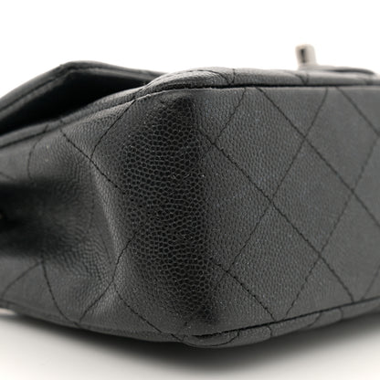 Chanel Caviar Quilted Mini Rectangular Flap Black 9 of 11