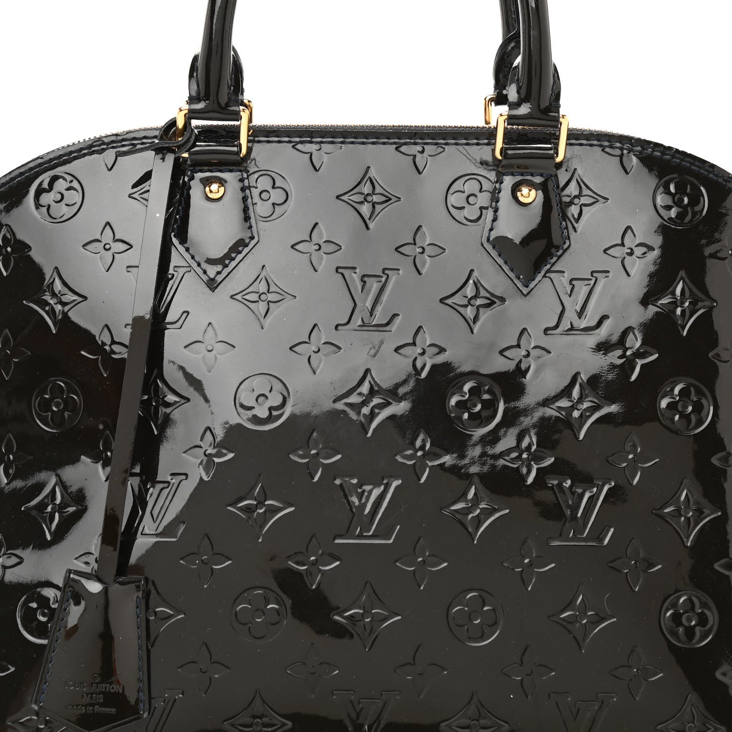 Louis Vuitton Vernis Alma GM Blue Infini 8 of 16