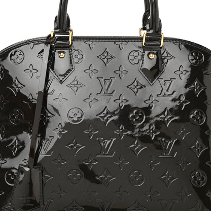 Louis Vuitton Vernis Alma GM Blue Infini 8 of 16