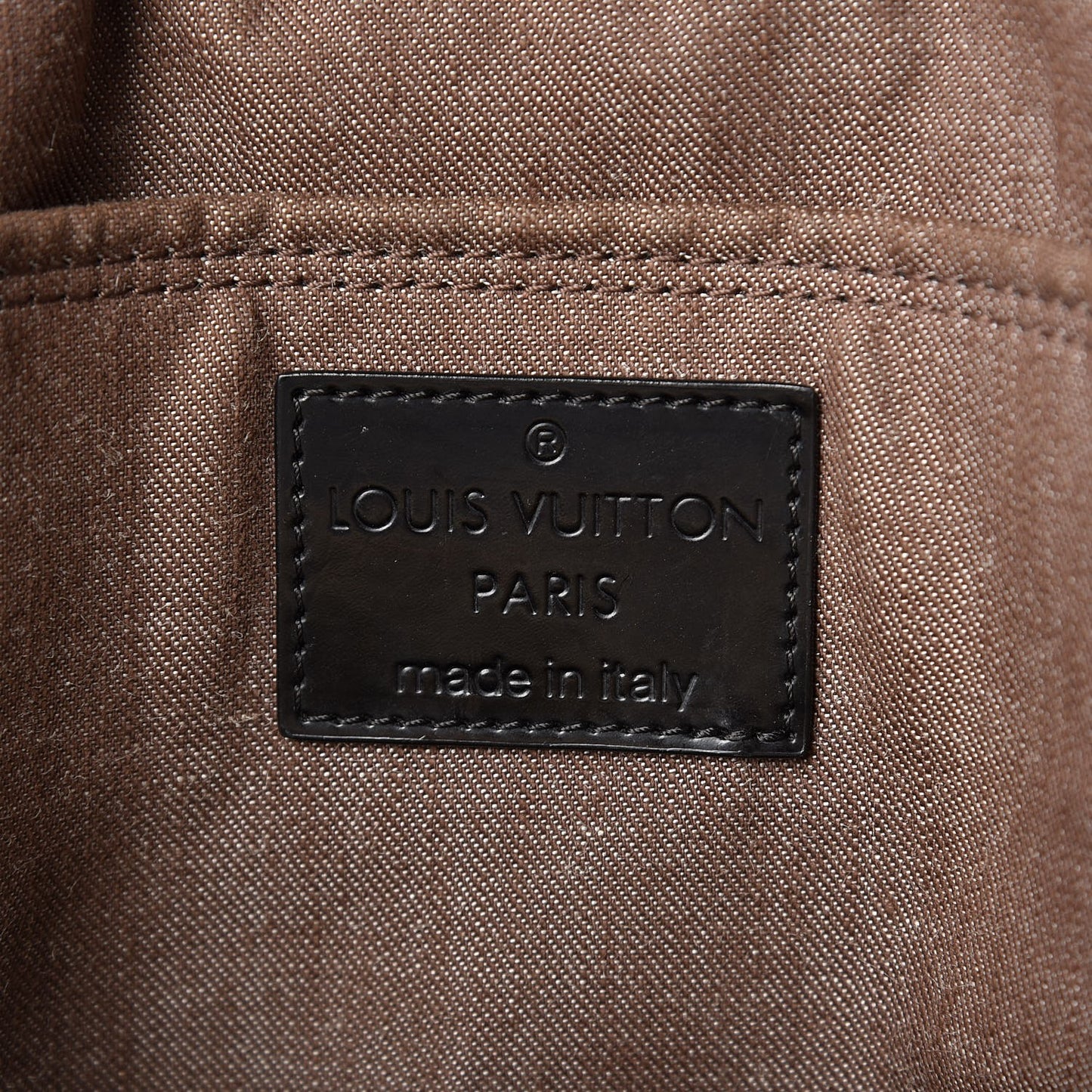 Patent Monogram Shearling Sac Thunder