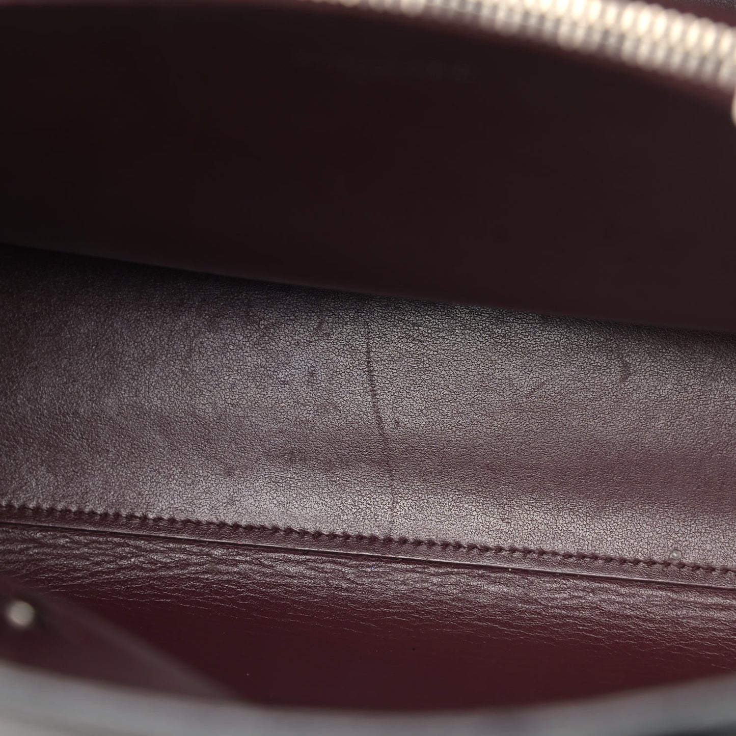 Calfskin Small Sac De Jour Black Fuchsia