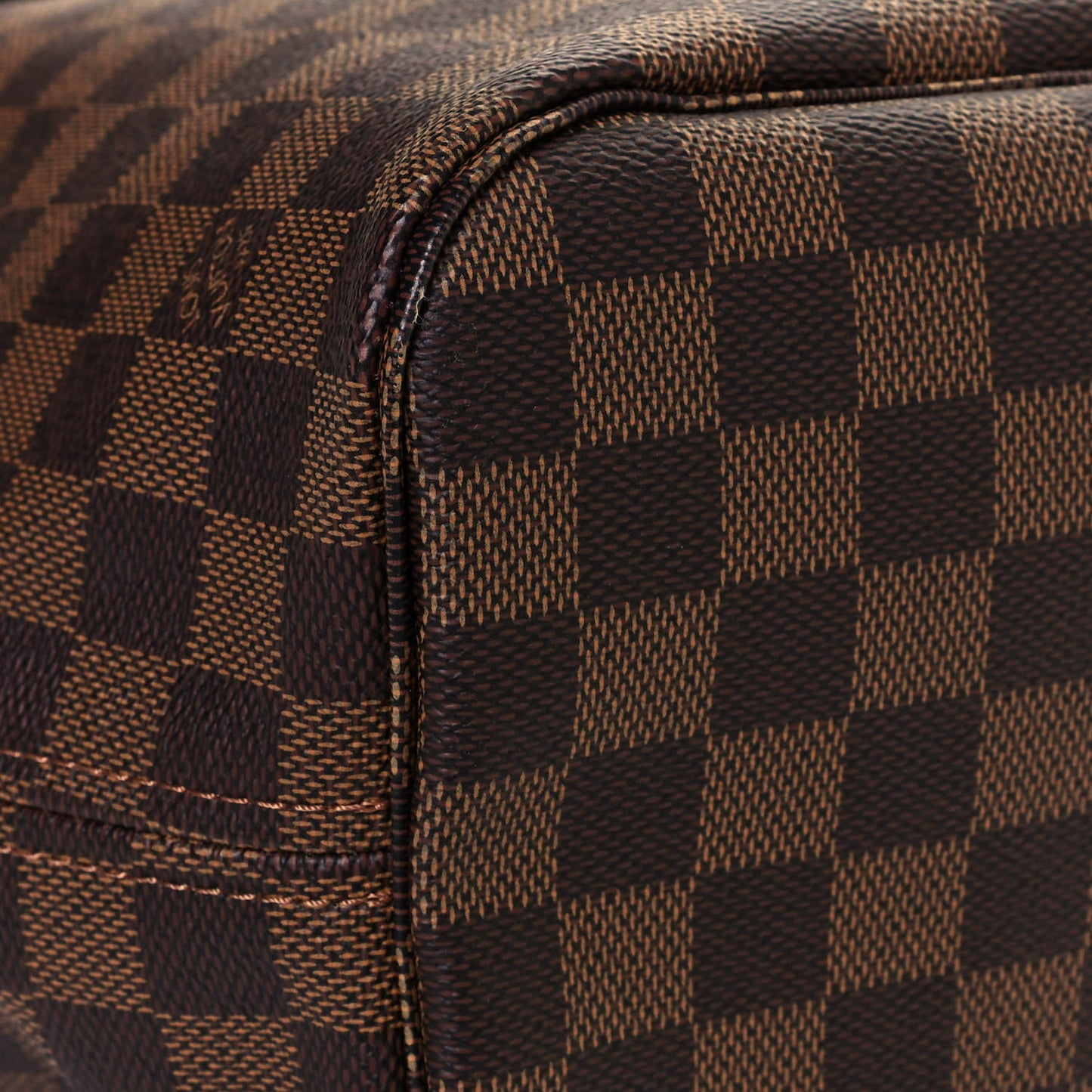 Damier Ebene Neo Neverfull MM Rose Ballerine