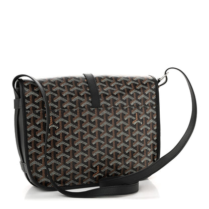 Goyard Goyardine Belvedere II MM Messenger Bag Black 3 of 11