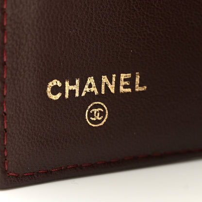 Chanel Lambskin Quilted Large Flap Wallet Black 6 of 8