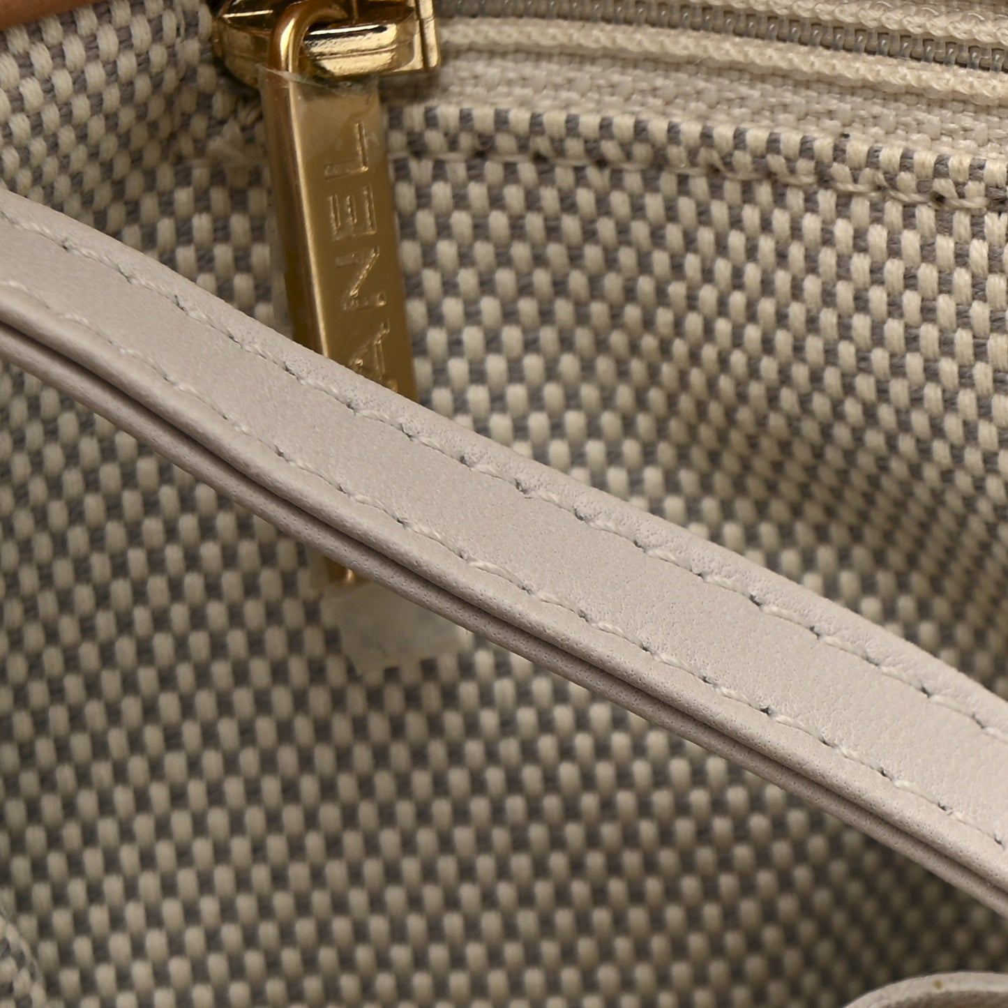 Calfskin Quilted Jumbo Retro Chain Accordion Flap Dark Beige