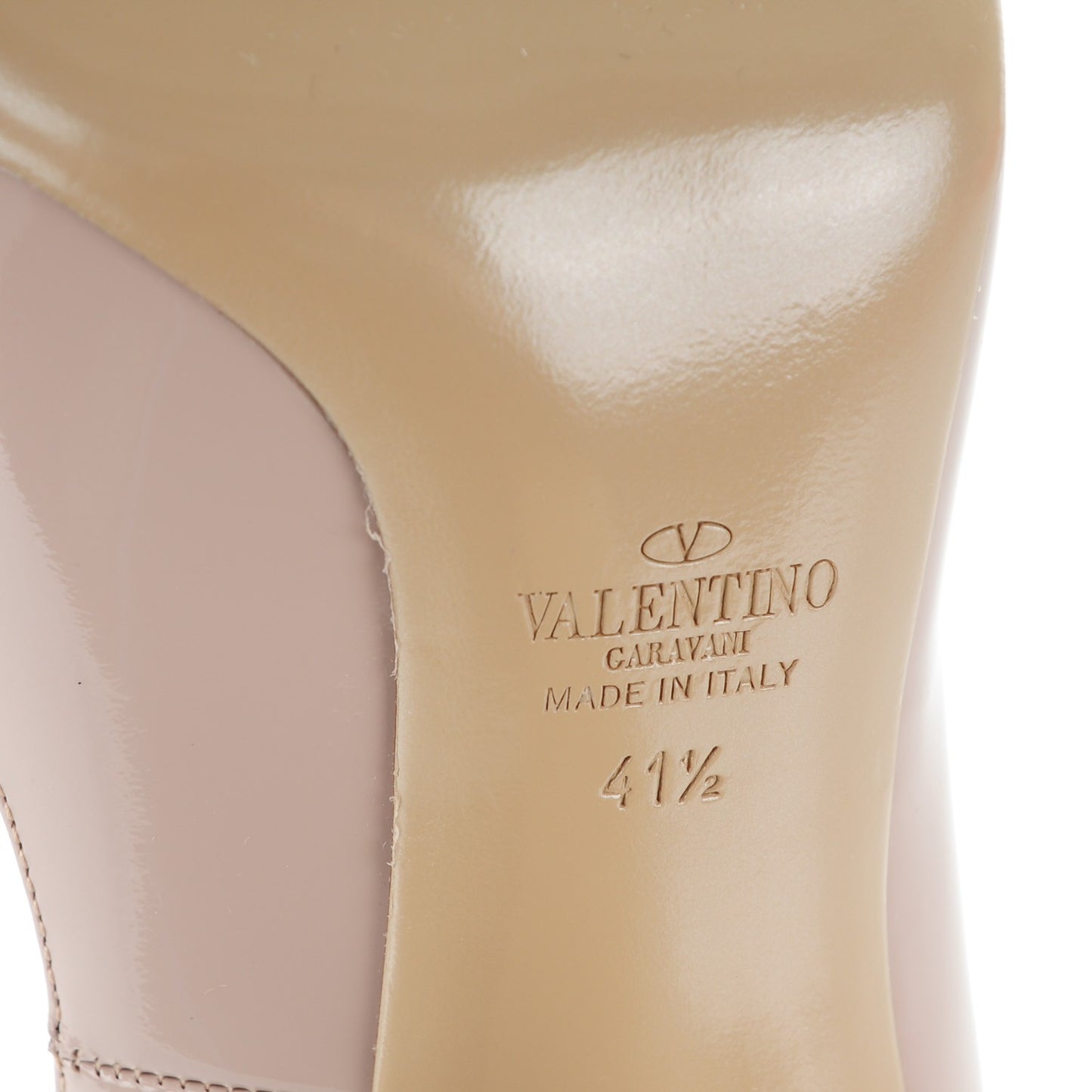 Patent Tan-Go 100mm Mary Jane Pumps 41.5 Poudre