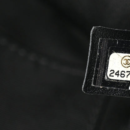 Chanel Metallic Crumpled Calfskin Big Bang Large Flap Bag Black 7 of 15