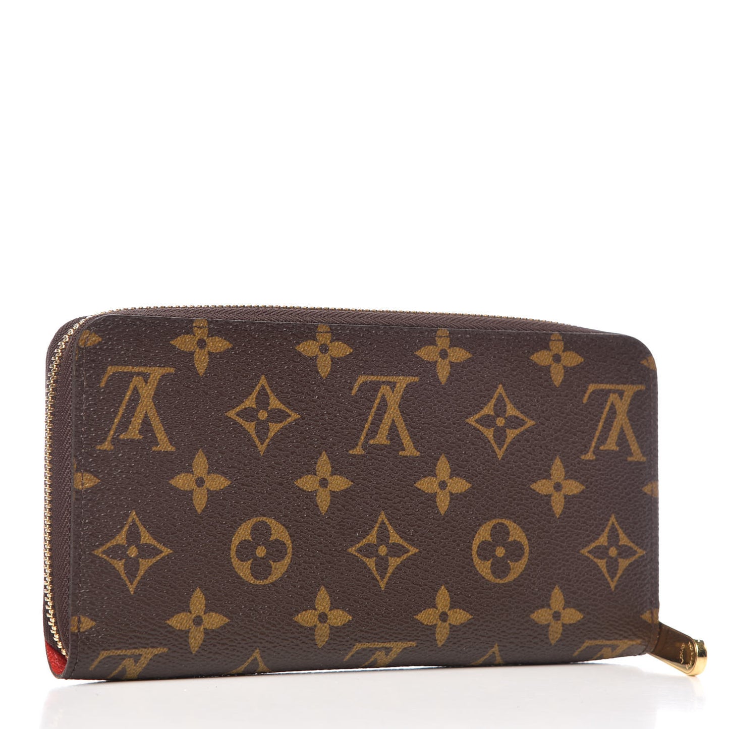 Monogram Zippy Wallet Coquelicot