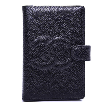 Chanel Caviar CC Small Ring Agenda Planner Black 1 of 7