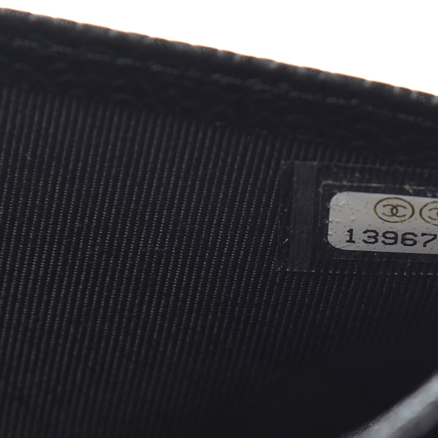 Chanel Caviar Quilted CC Long Double Wallet Black 8 of 8