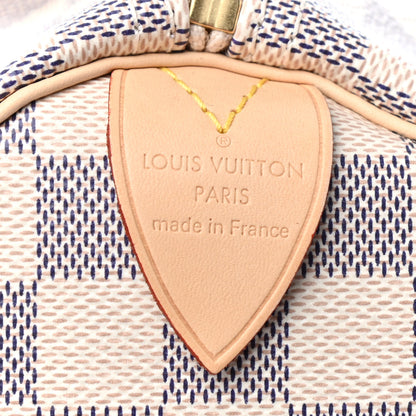 Louis Vuitton Damier Azur Speedy 25 6 of 9