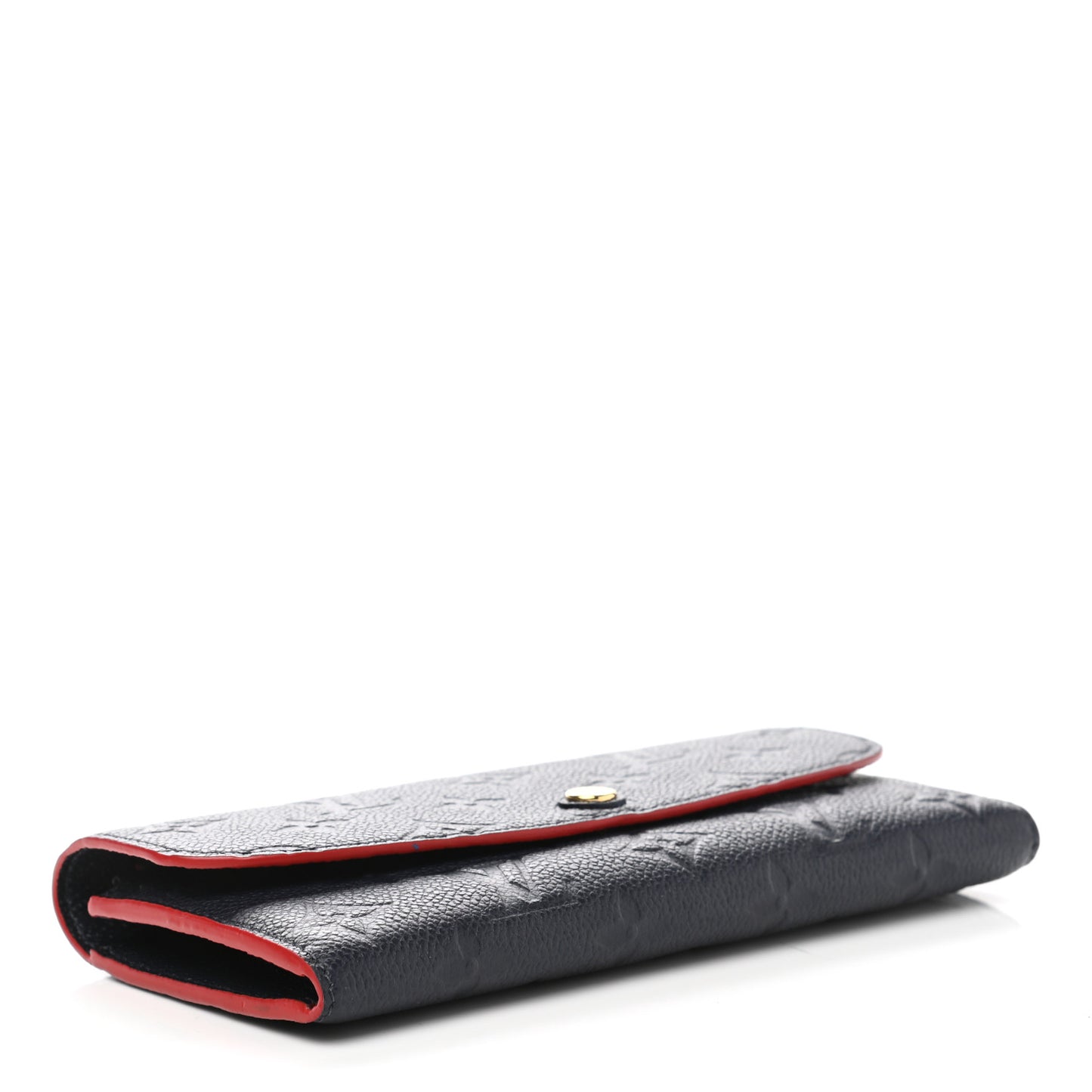 Empreinte Emilie Wallet Marine Rouge