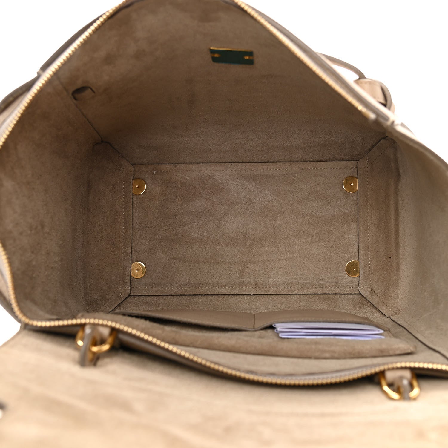 Celine Grained Calfskin Mini Belt Bag Light Taupe 5 of 9