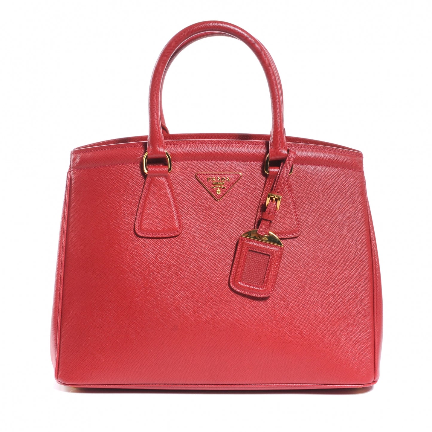 Saffiano Lux Tote Fuoco