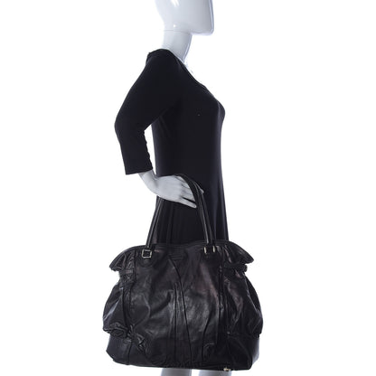 Gucci Calfskin Guccissima Large Full Moon Tote Black 2 of 19
