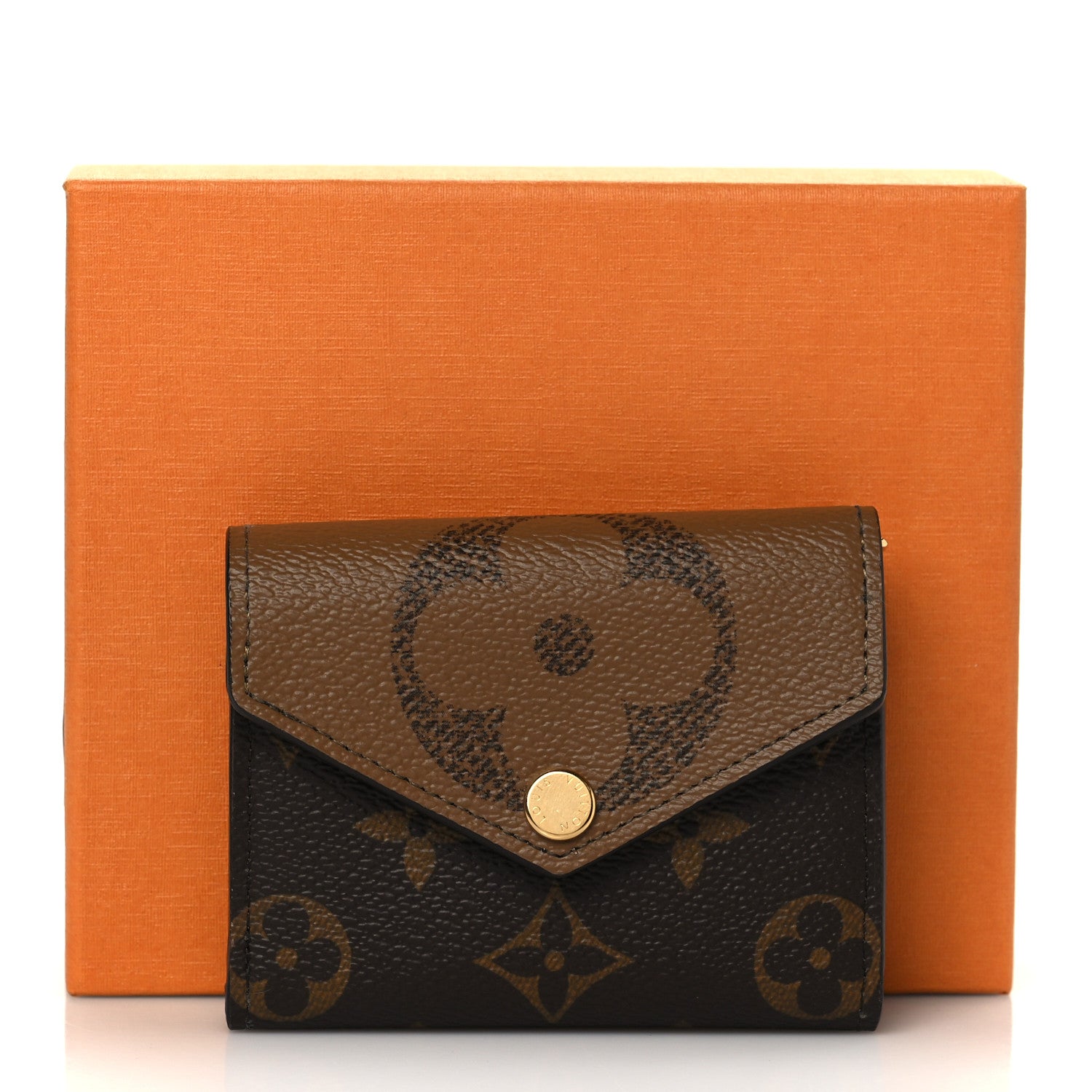 Louis Vuitton Reverse Monogram Giant Zoe Wallet 8 of 8