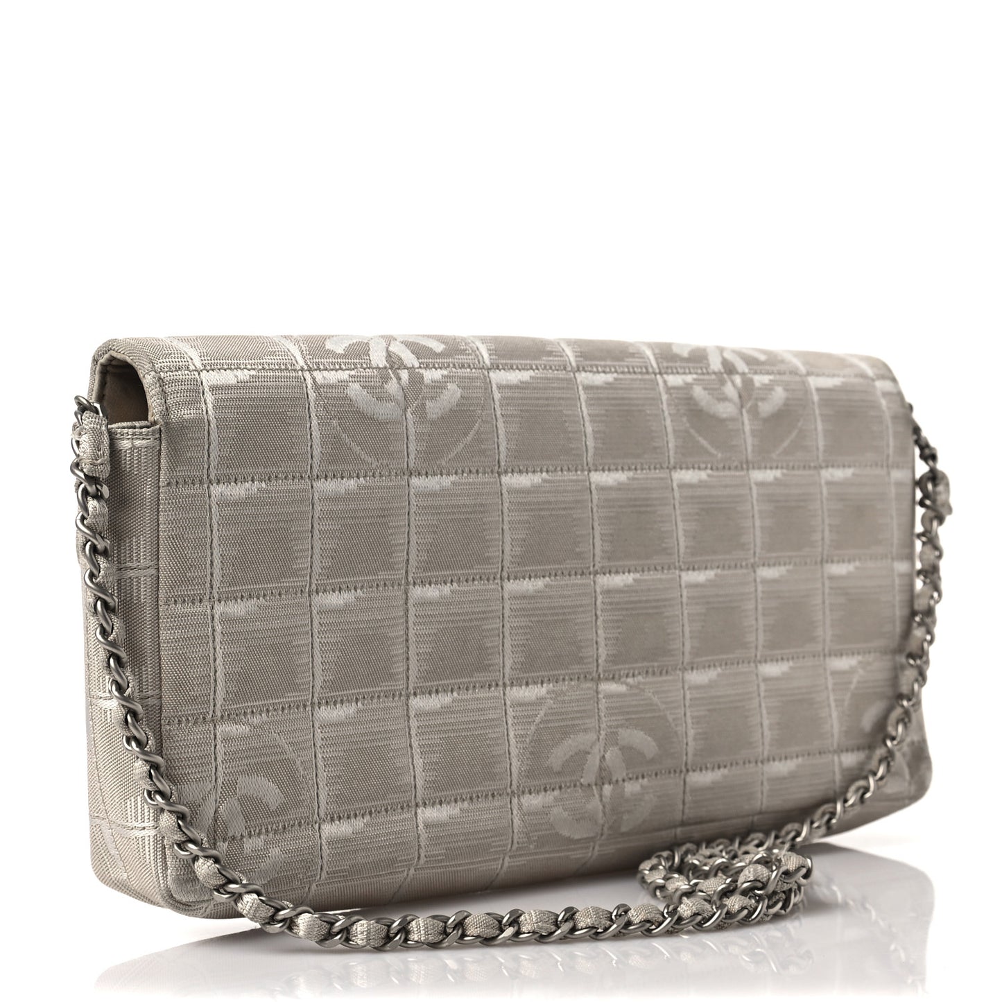Nylon Travel East West Flap Beige