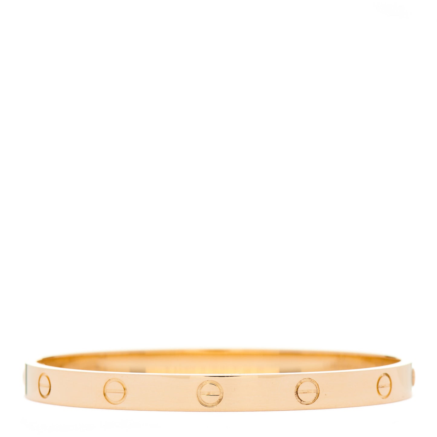 18K Yellow Gold LOVE Bracelet 19