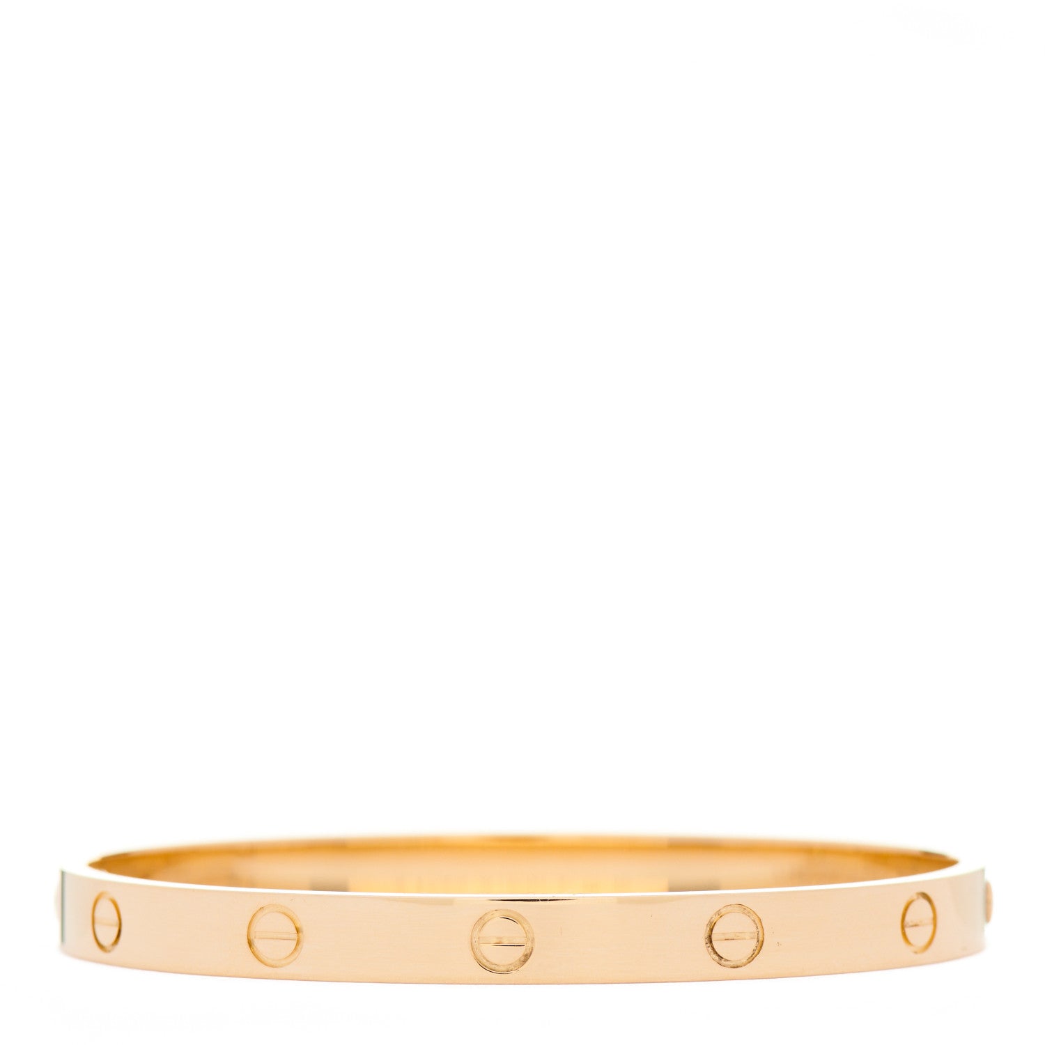 Cartier 18K Yellow Gold LOVE Bracelet 19 2 of 5
