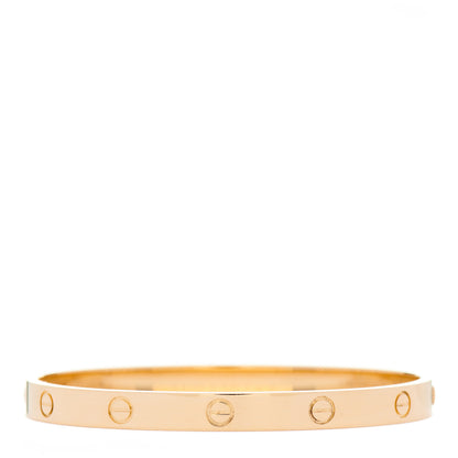 Cartier 18K Yellow Gold LOVE Bracelet 19 2 of 5