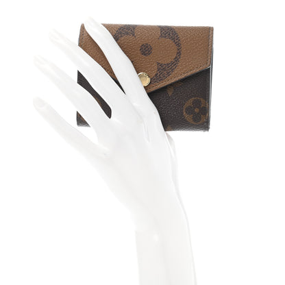 Louis Vuitton Reverse Monogram Giant Zoe Wallet 2 of 10