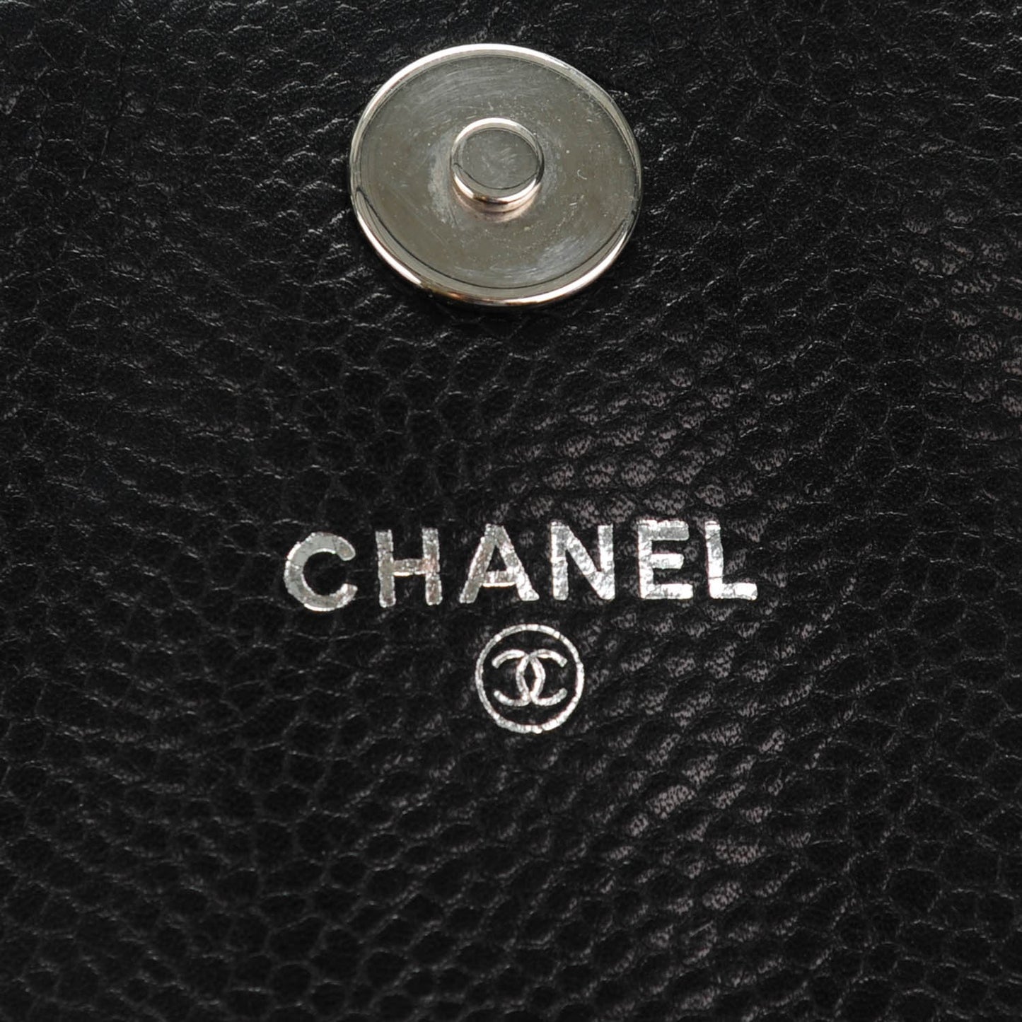 Caviar Half Moon Wallet On Chain WOC Black