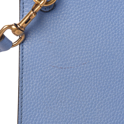 Gucci Calfskin Mini GG Marmont Top Handle Bag Clear Sky Blue 12 of 15