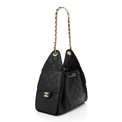 Chanel Caviar Quilted Small Chanel 25 Handbag Black 3 of 10