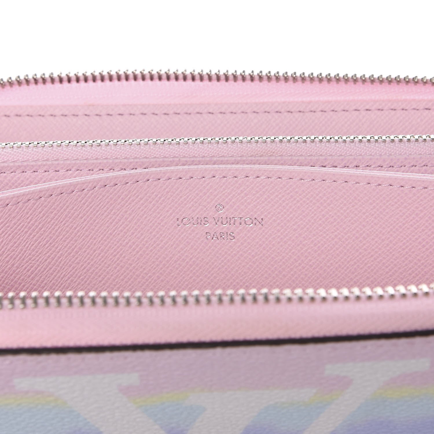 Louis Vuitton Monogram Escale Zippy Wallet Pastel 5 of 9