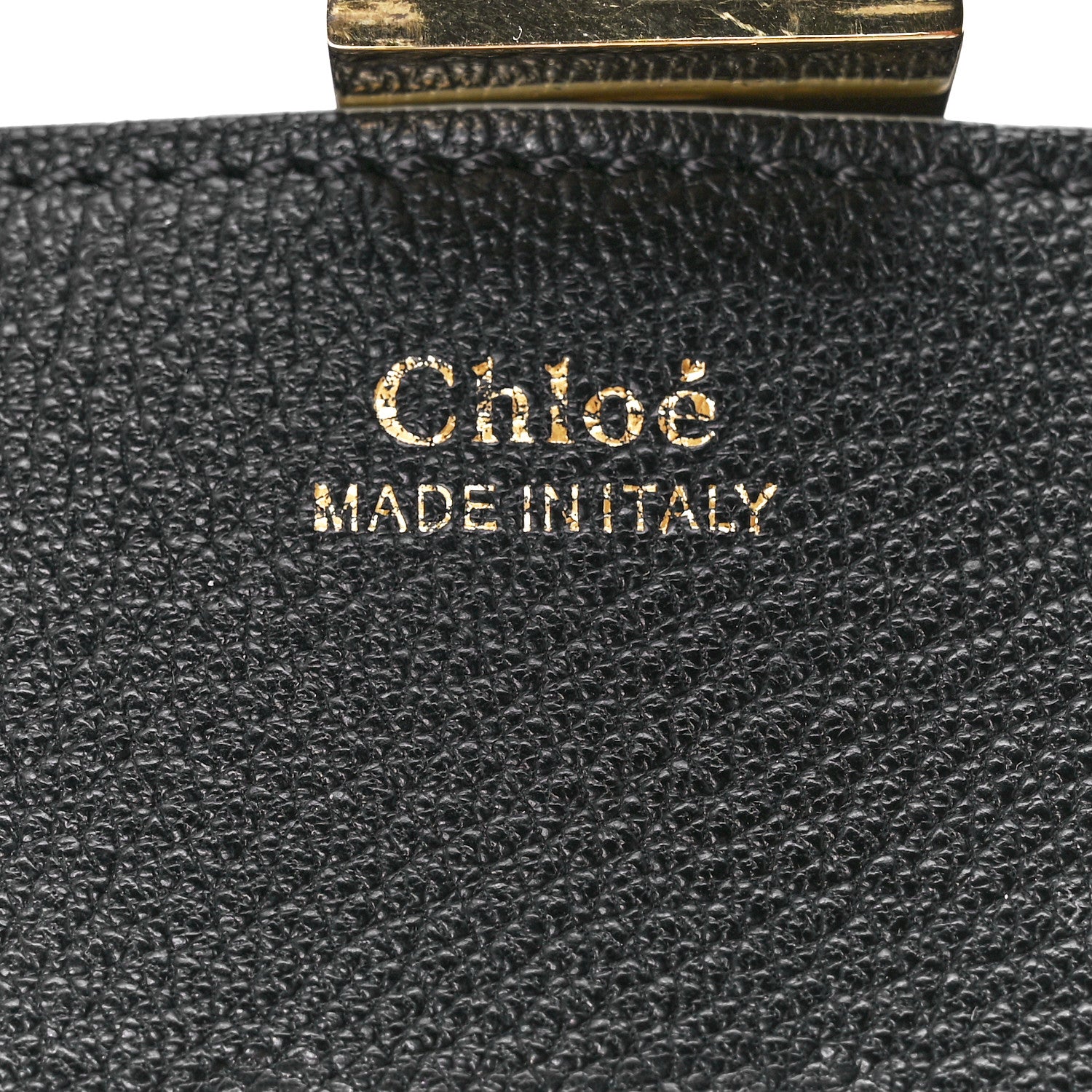 Chloe Grained Calfskin Lambskin Mini Drew Shoulder Bag Black 8 of 13
