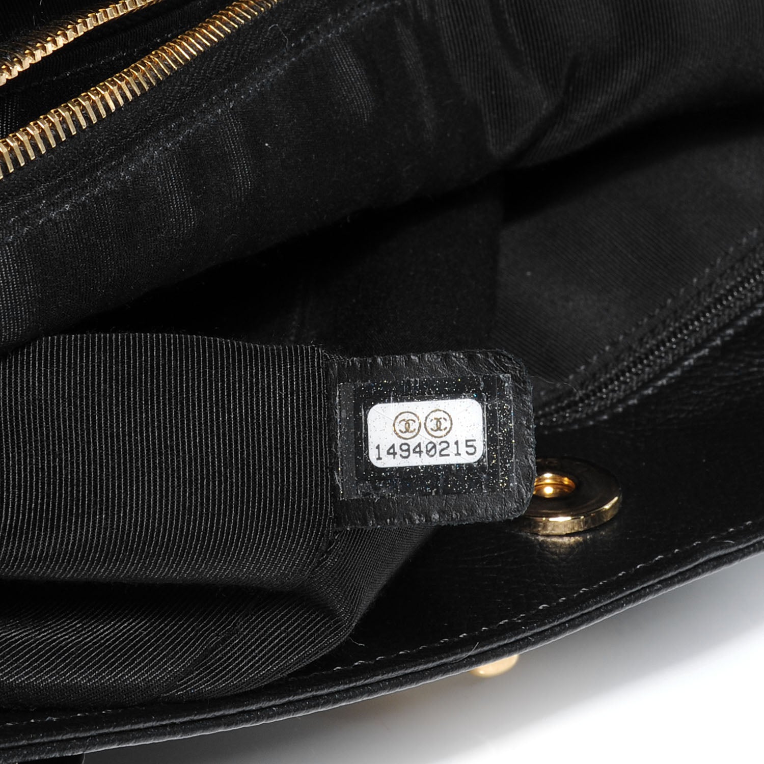 Chanel Cerf Executive Shopper Tote Black 8 of 8