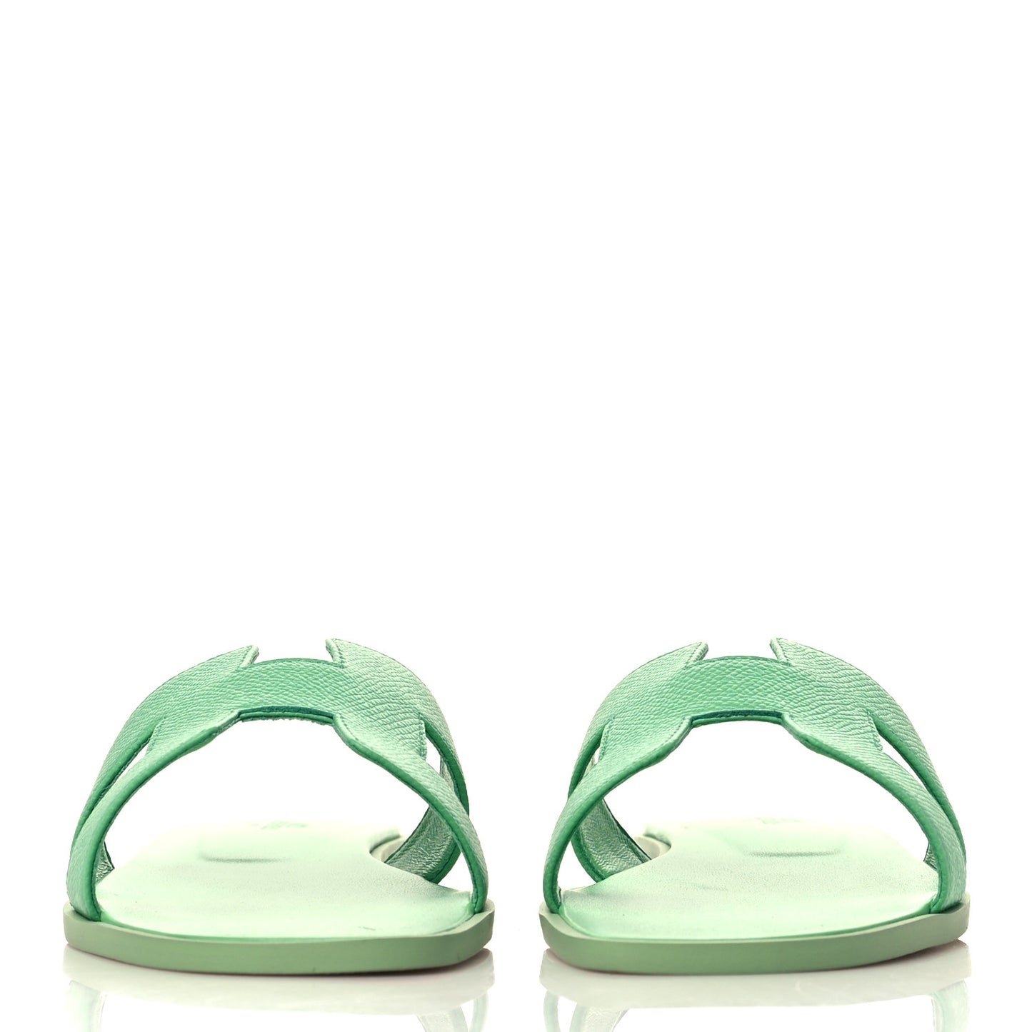 Epsom Oran Sandals 39.5 Vert Pomme