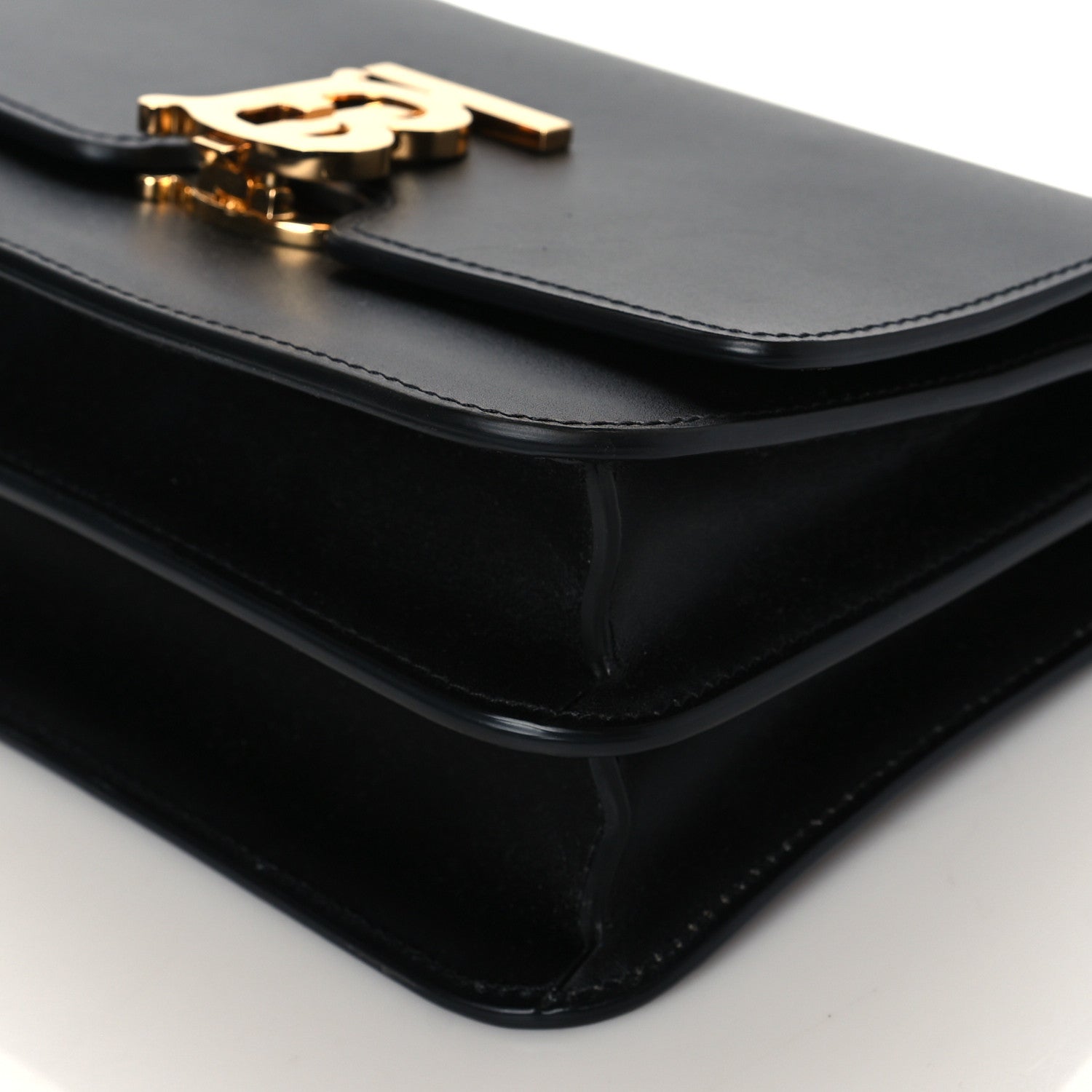 Burberry Calfskin Small TB Bag Black 9 of 9