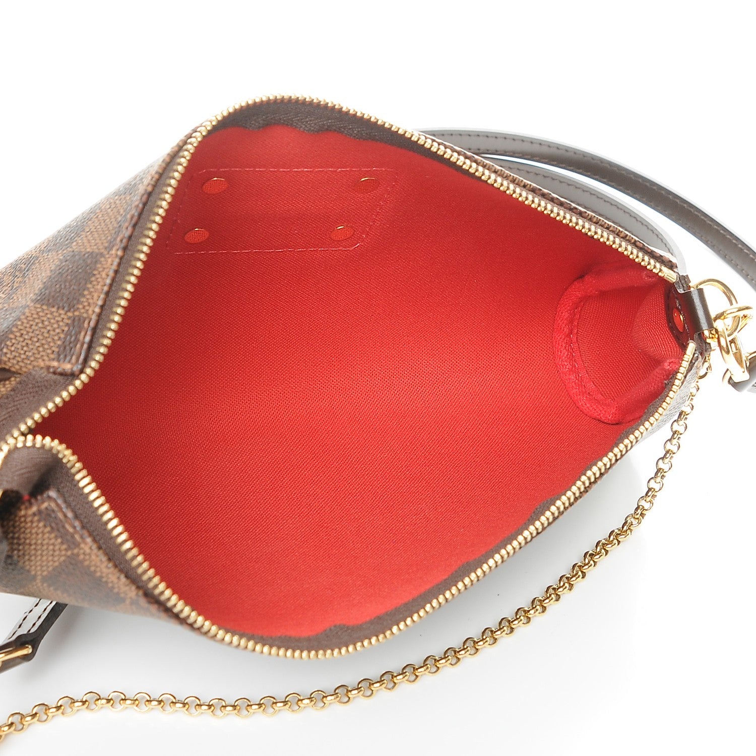 Louis Vuitton Damier Ebene Eva Clutch 5 of 7