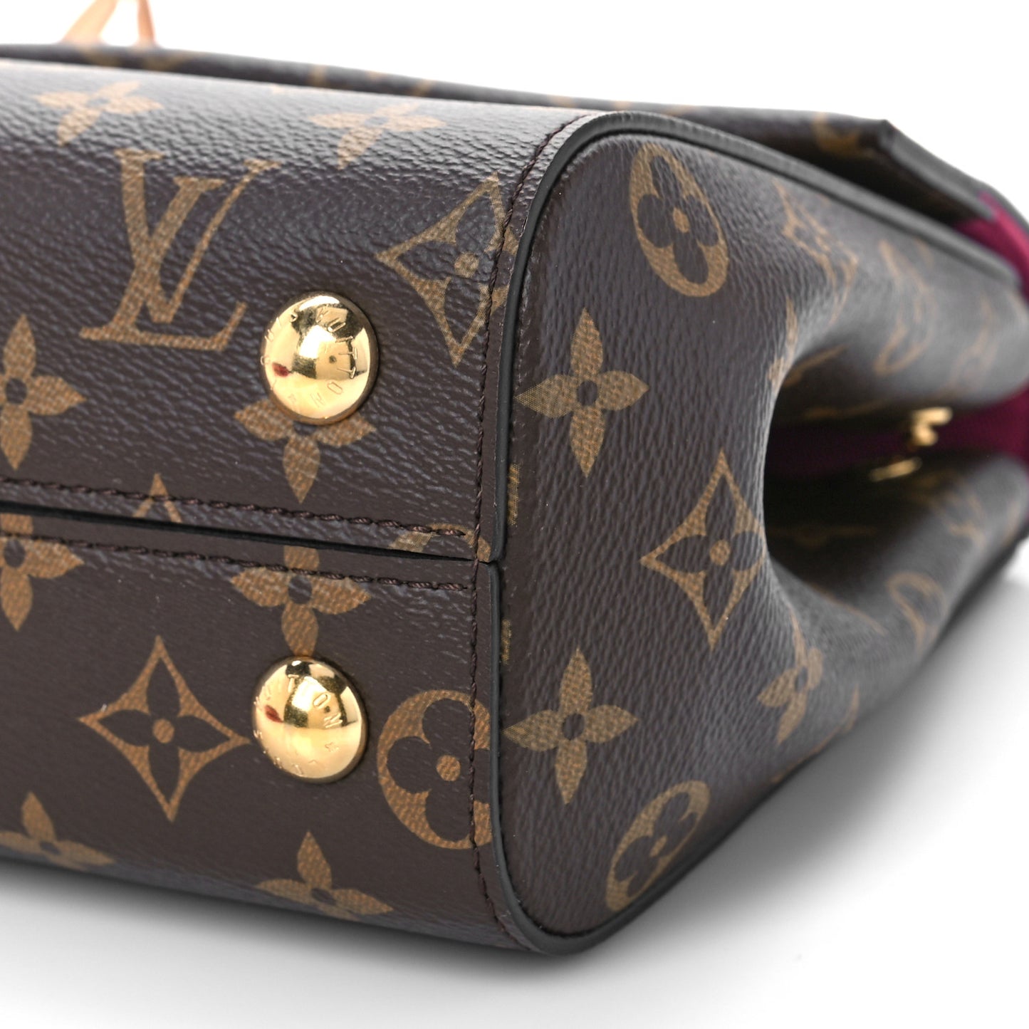 Monogram Cluny BB Bordeaux Fuchsia