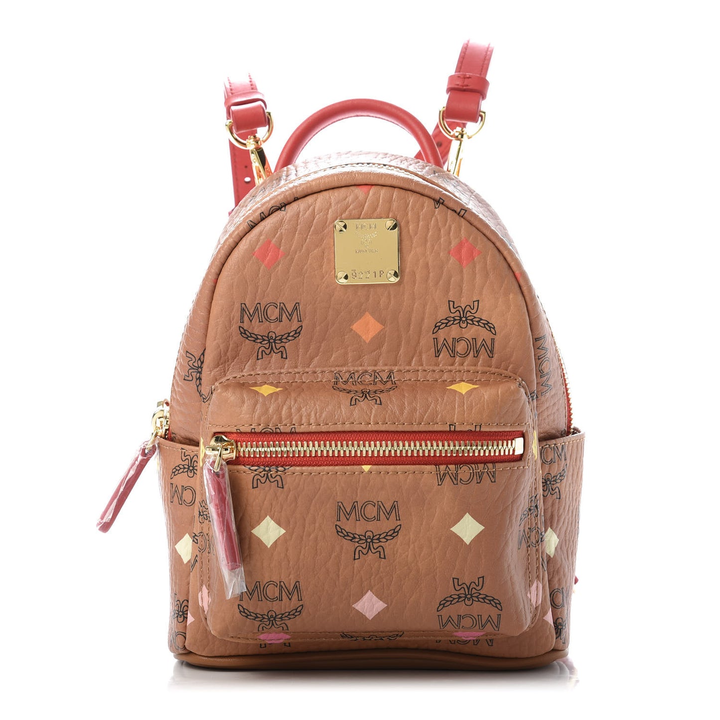 Skyoptic Visetos X-Mini Stark Bebe Boo Backpack Cognac