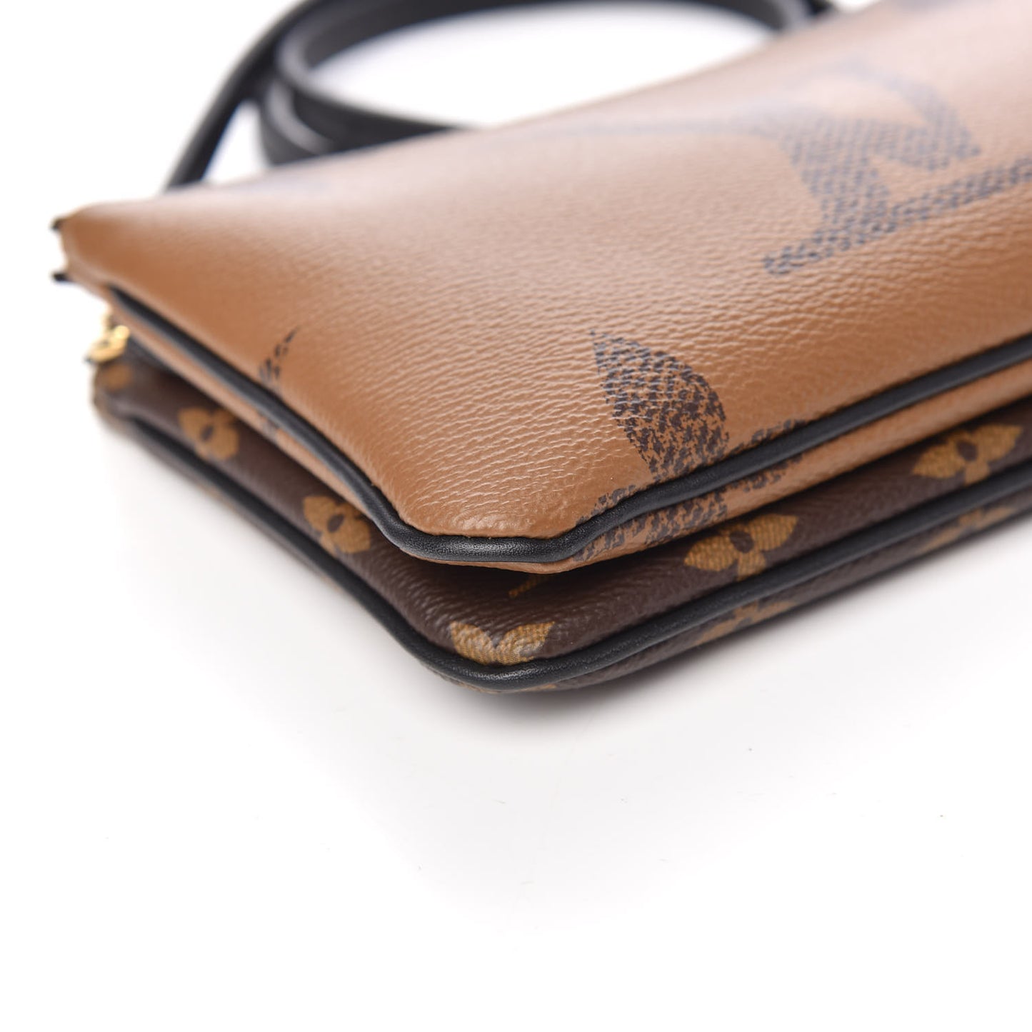 Reverse Monogram Giant Double Zip Pochette