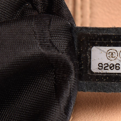 Chanel Calfskin Quilted Large Cambon Bowler Beige Black 7 of 12