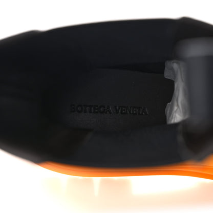 Bottega Veneta Calfskin The Tire Chelsea Boots 40.5 Black Tangerine 7 of 7