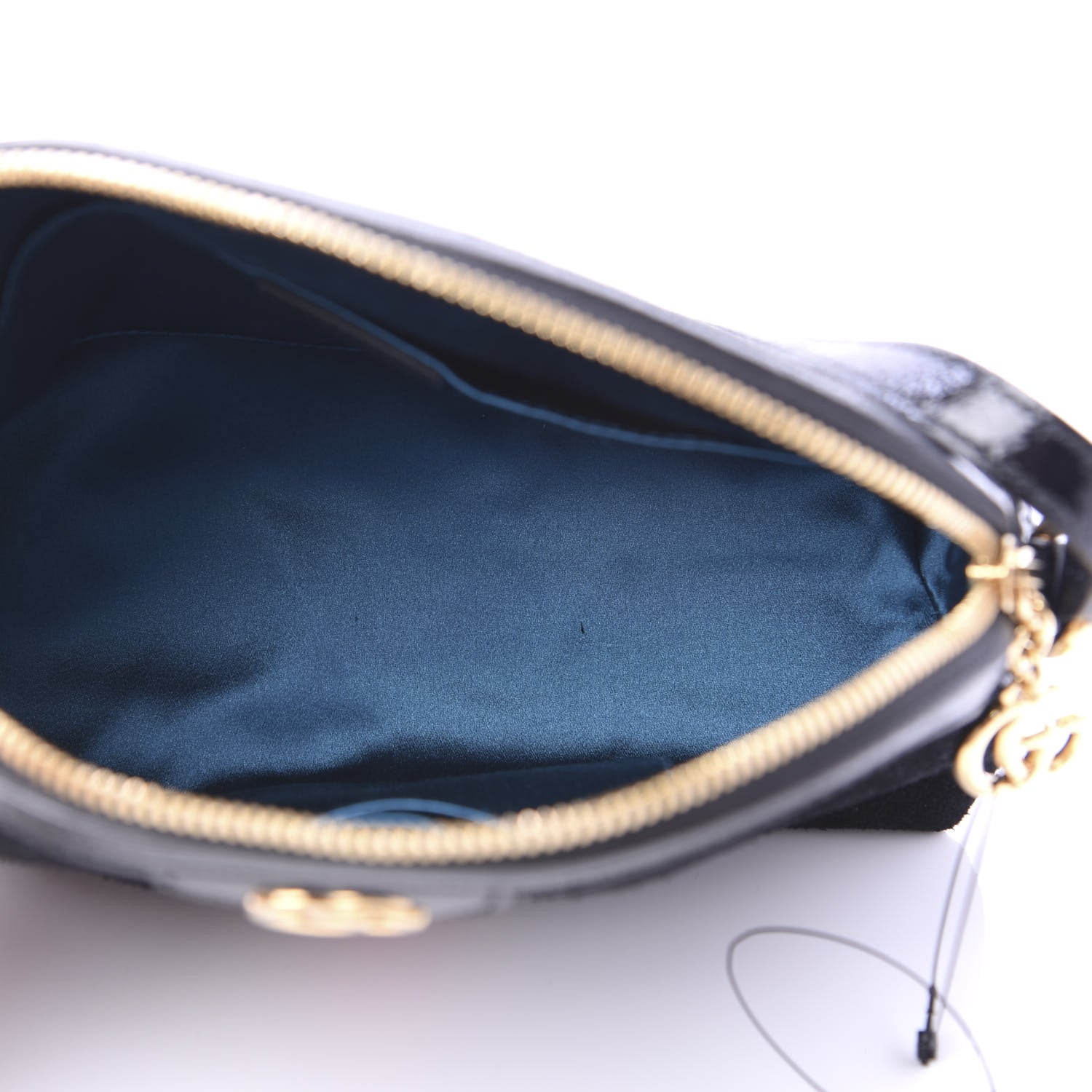 Gucci Suede Patent Web GG Small Ophidia Dome Shoulder Bag Black 5 of 10