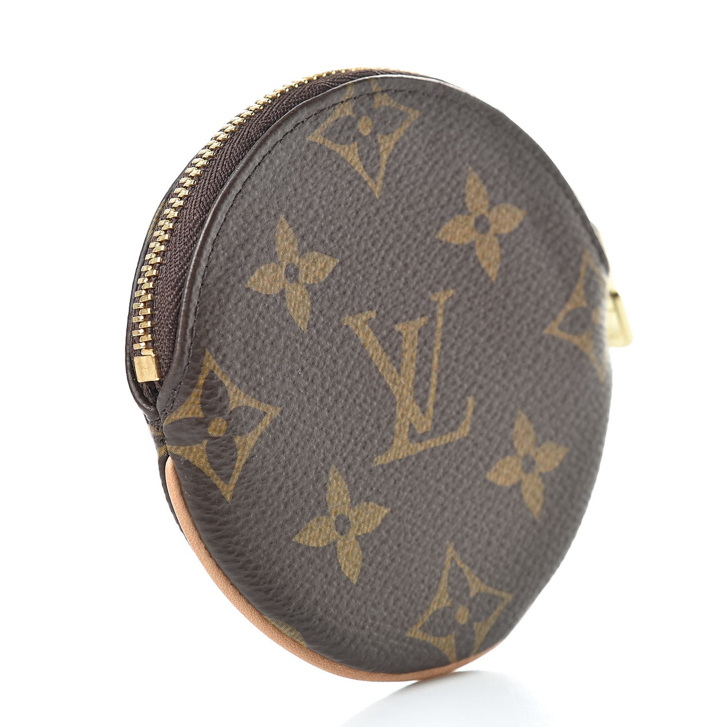 Monogram Round Coin Purse