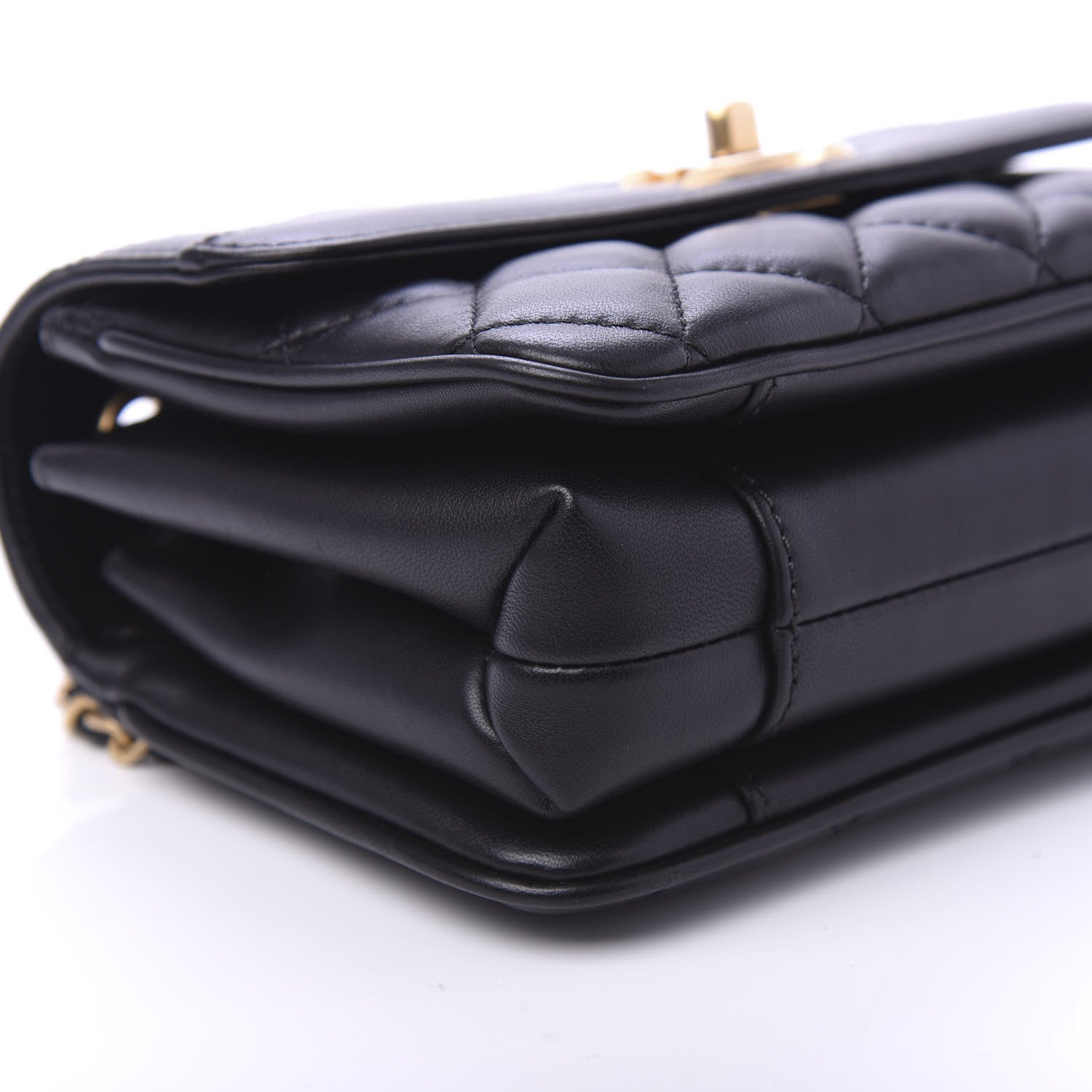 Chanel Lambskin Quilted Small Coco Vintage Flap Black 7 of 12
