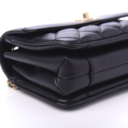 Chanel Lambskin Quilted Small Coco Vintage Flap Black 7 of 12