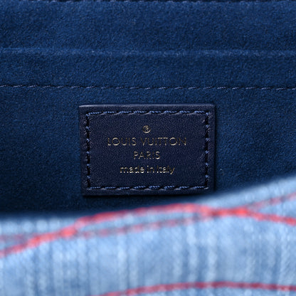 Louis Vuitton Denim New Wave Chain MM Blue 6 of 9