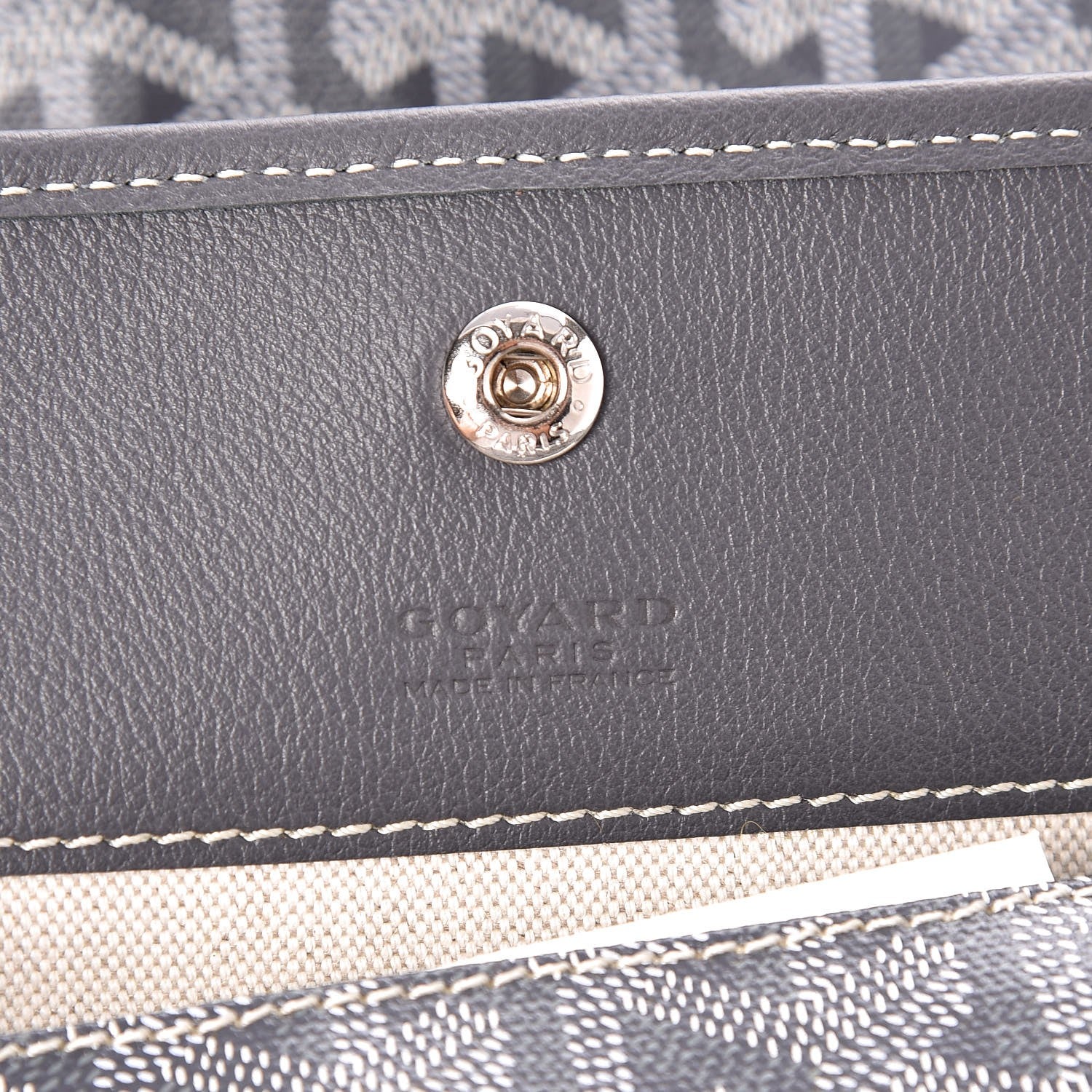 Goyard Goyardine Saint Louis PM Grey 6 of 7