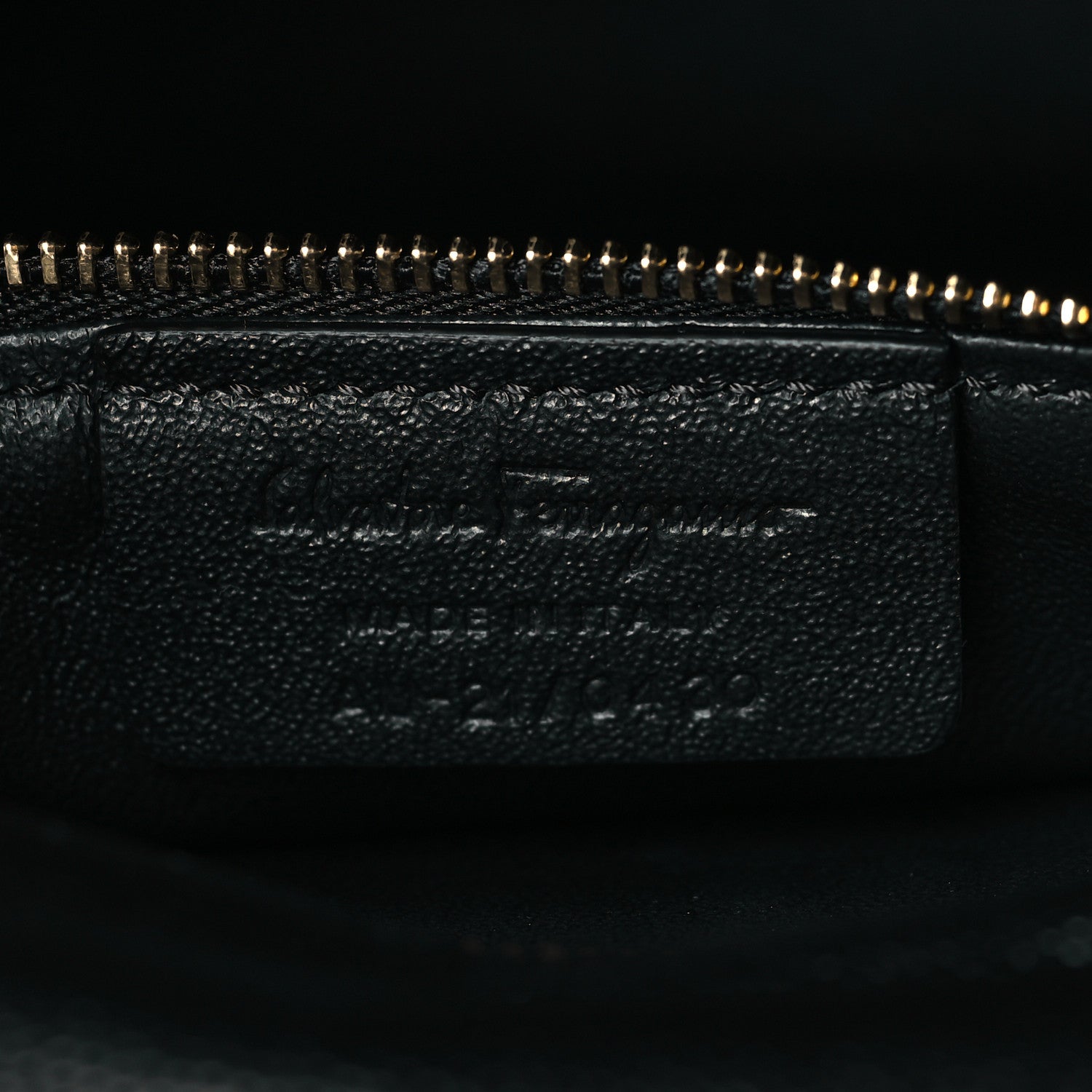 Salvatore Ferragamo Calfskin Quilted Gancini Flap Bag Black 6 of 9