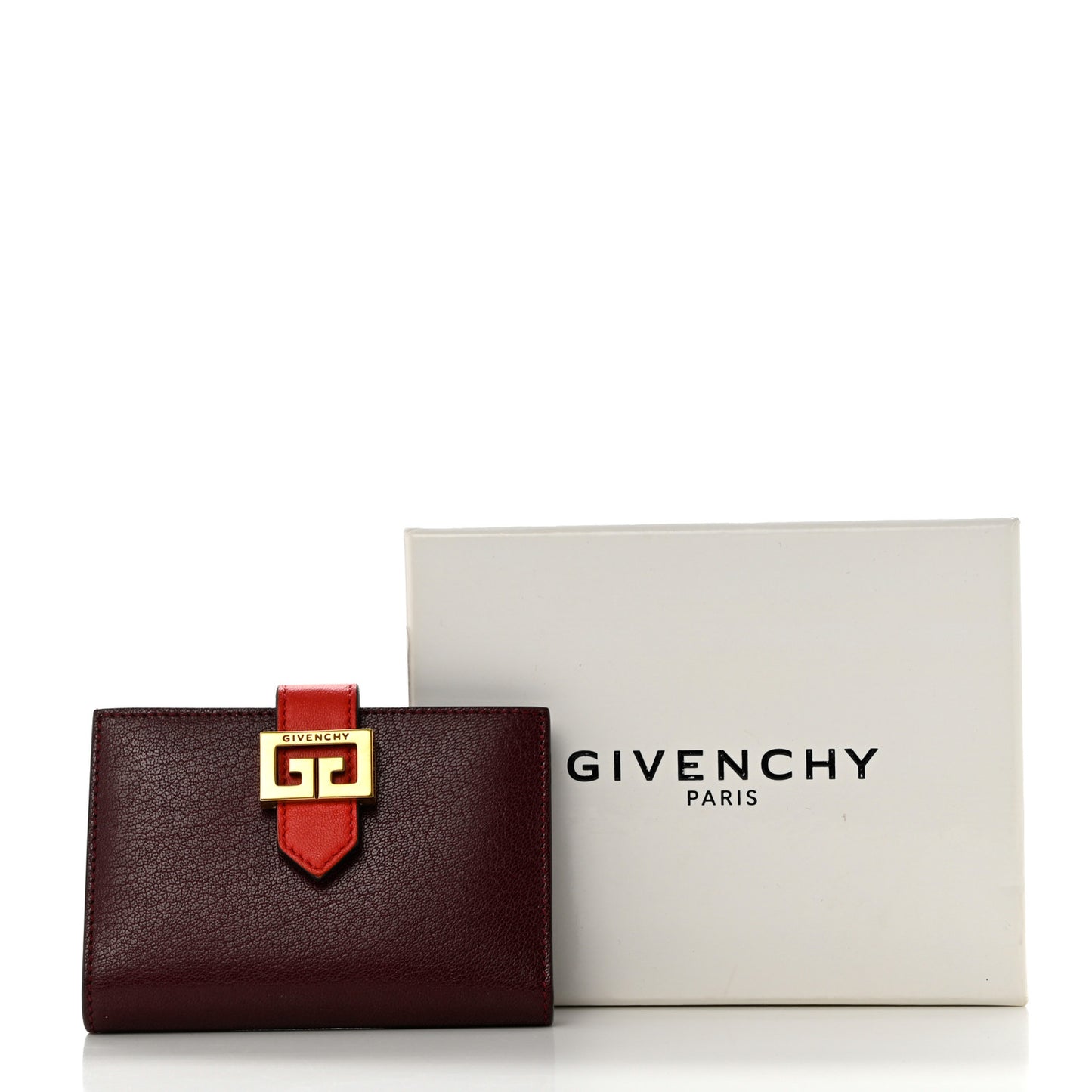Sugar Goatskin GV3 Wallet Bordeaux