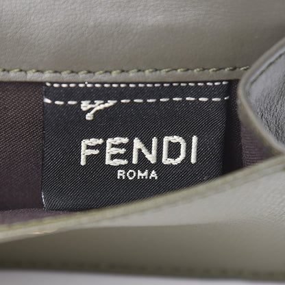 Fendi Vitello Cruise F is Fendi Micro Tri-Fold Envelope Wallet Asparago 6 of 8